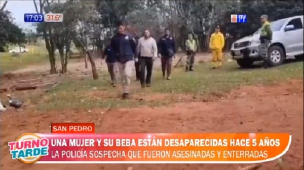 Detienen a tres personas en búsqueda de mujer y bebé, desaparecidos hace cinco años