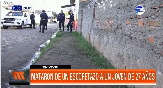 Asesinan a joven en el barrio Santa Ana de Asunción