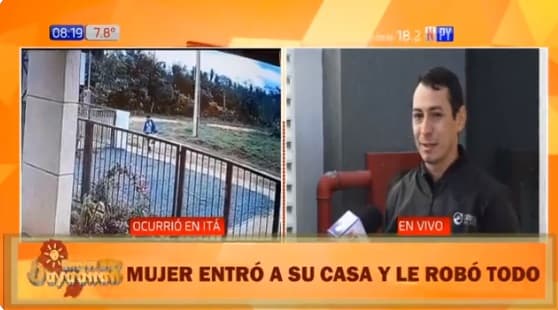 Trabajador denuncia que mujer ingresó a su vivienda y robó sus pertenencias