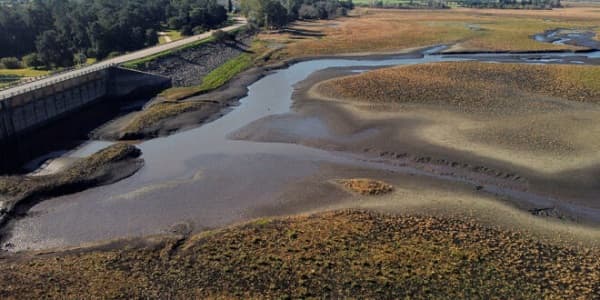 Sequía en Uruguay: Montevideo se queda sin agua potable