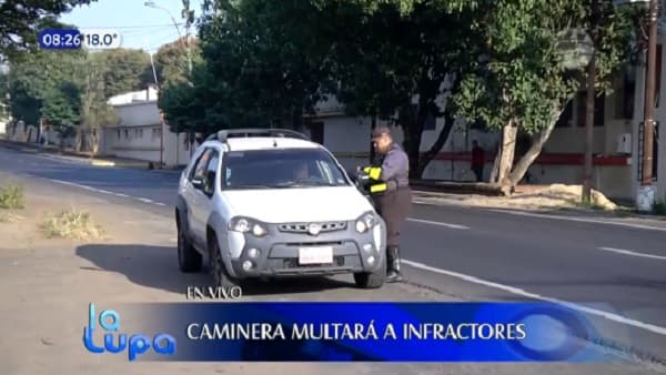 Caminera no tendrá tolerancia con habilitaciones vencidas, confirman