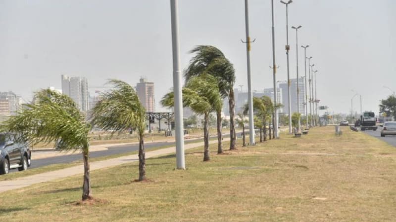 Alerta por ráfagas de viento en todo el país