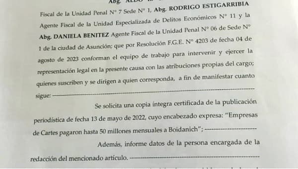 ¿Libertad de prensa? Fiscales demandan datos de periodistas