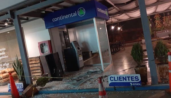 Reportan intento de robo de cajero en Eusebio Ayala