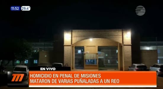 Asesinan a recluso en cárcel de Misiones tras discusión