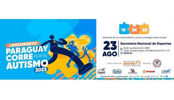 "Paraguay Corre por el Autismo 2023": llega la 4ta edición