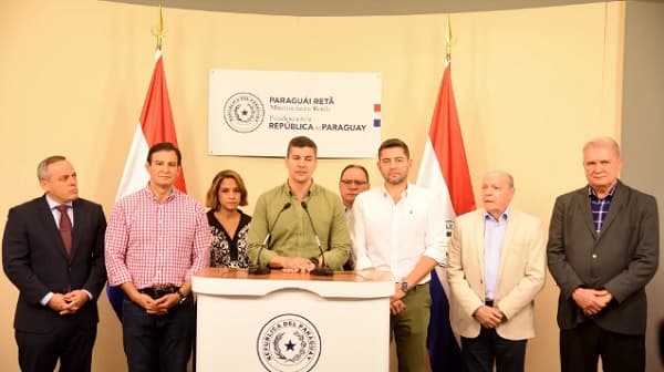 Cumbre Anticorrupción convocada por Santiago Peña