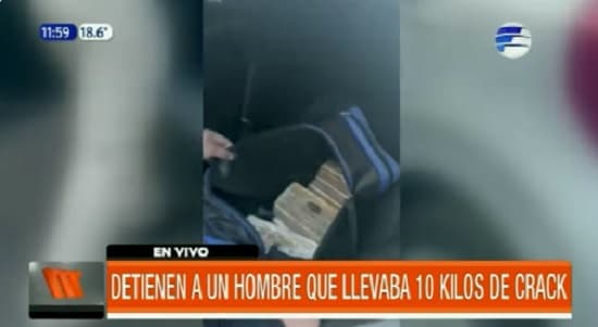 Incautan 10 kilos de crack en Pedro Juan Caballero