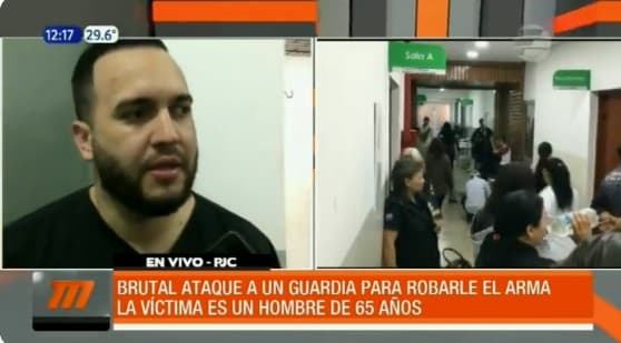 Atacan a machetazos a guardia de seguridad en Pedro Juan Caballero