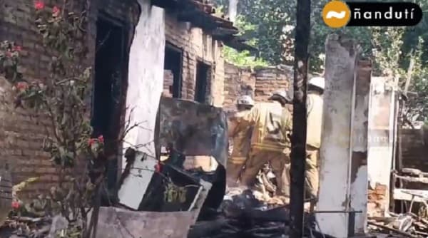 Reportan incendio fatal en Lambaré
