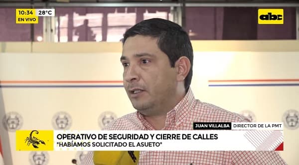 Dan a conocer calles a ser bloqueadas por traspaso de mando