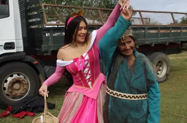 ¡Laurys Dyva ilumina el Día del Niño en el Chaco Paraguayo!