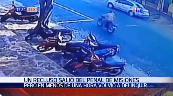 Detienen a hombre que intentó robar motocicletas tras recuperar su libertad