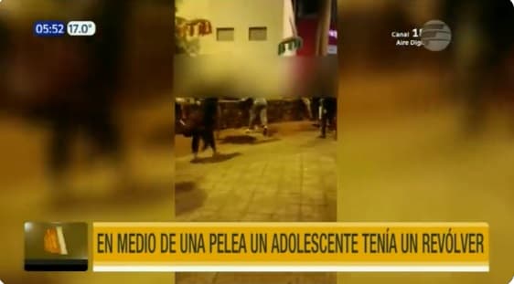 Hallan revólver en poder de estudiante tras riña en San Lorenzo