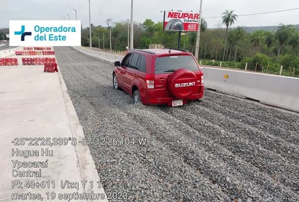 Rampa de frenado en Ruta PY02: Un salvavidas solo para emergencias, advierte el MOPC