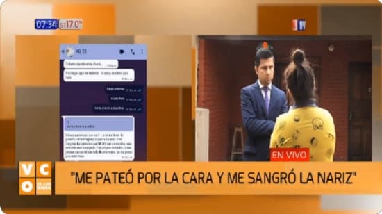 Mujer reclama asistencia tras denuncia de violencia contra su expareja
