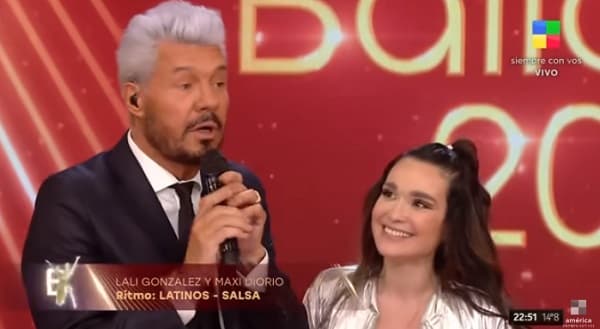 Lali González brilla en su debut en el Bailando de Argentina