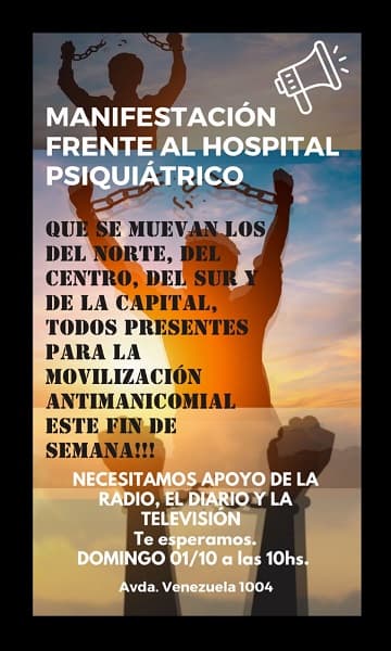 Horror en el Psiquiátrico: Convocan protesta contra inhumanas condiciones en Hospital
