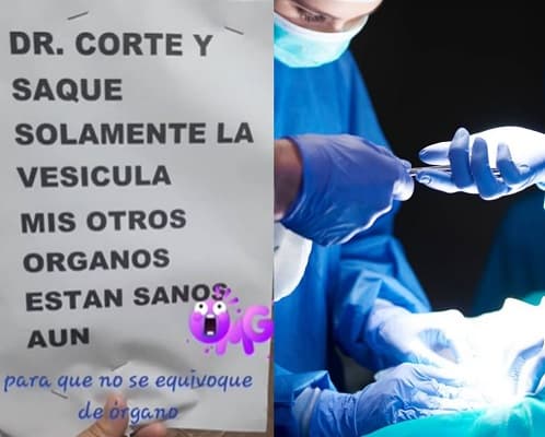 Paciente de IPS se vuelve viral con su cartel preventivo: “Saque solamente la vesícula”