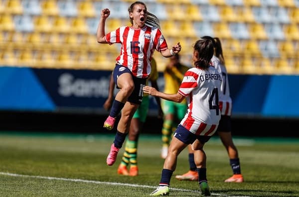 Paraguay arrasa en fútbol femenino: 10-0 contra Jamaica en los Panamericanos de Chile