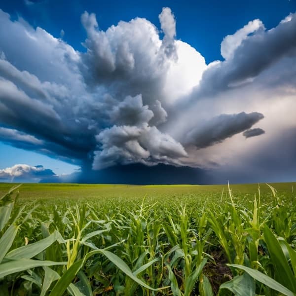 Lluvias y tormentas durante el fin de semana