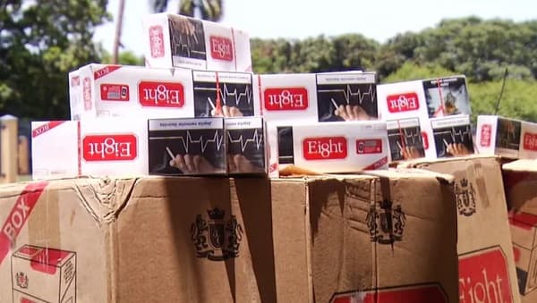 Descubren contrabando de cigarrillos de Tabesa en Brasil