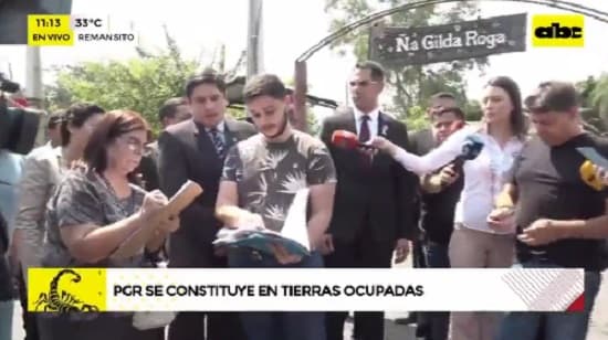 “Ocupantes vip” aseguran que Indert les cedió las tierras