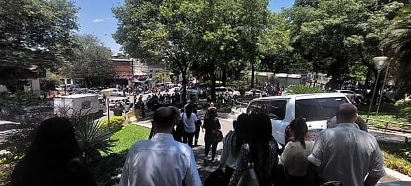 Amenaza de bomba en Palacio de Justicia: exigen libertad para Carmen Villalba