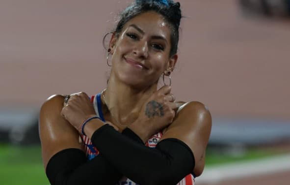 “Pantera Guaraní”: La mejor de Sudamérica en heptatlón