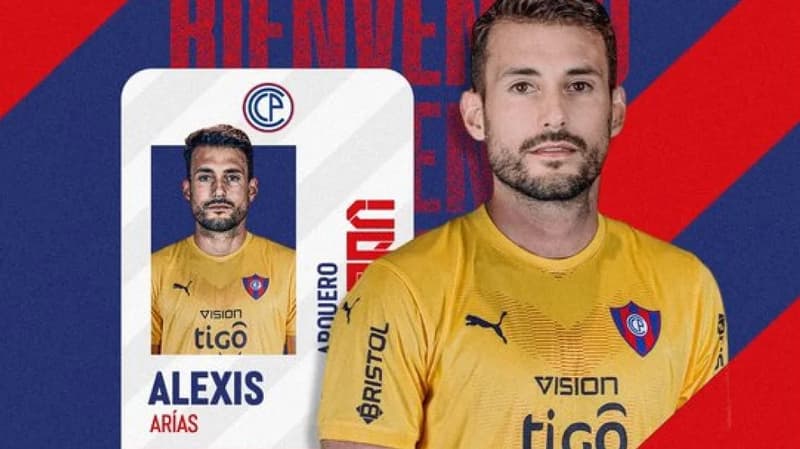 Cerro Porteño anuncia a Alexis Arias como su nuevo arquero