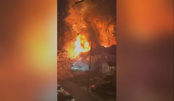 Explosión en residencia de Arlington, durante allanamiento policial