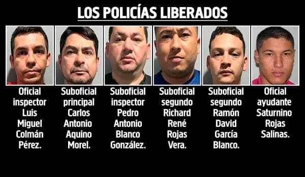 Liberación de policías implicados en escándalo de corrupción en Luque