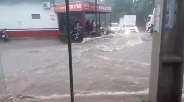 Temporal en Asunción y Central deja raudales, árboles caídos y cortes de energía