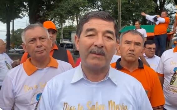 Senador Núñez lidera peregrinación anual a Caacupé