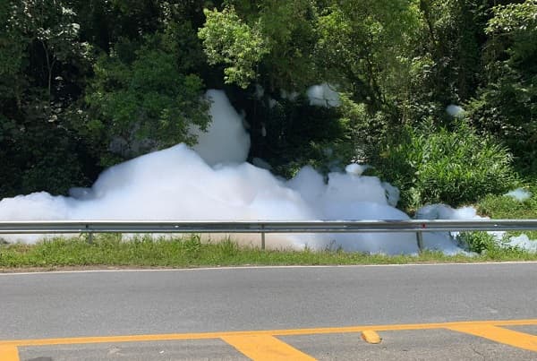 Derrame de ácido sulfónico en Santa Catarina