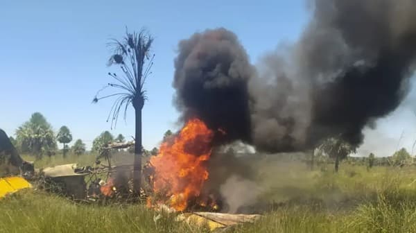 Avioneta estrellada cerca de Luque-San Bernardino: un herido