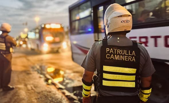 Casi 200 multados por usar carril exclusivo de buses en ruta PY03