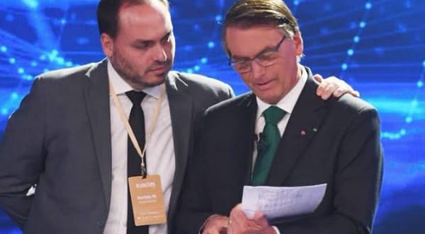 Investigan a hijo de Bolsonaro por espionaje