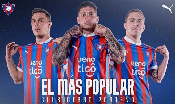 Cerro Porteño lanza nueva indumentaria para 2024