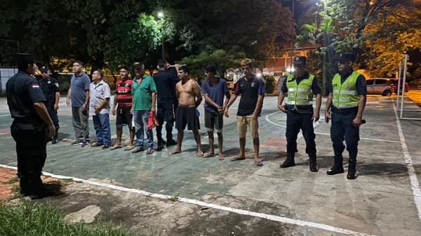 Nueve detenidos en comisaría por robo y rescate fallido