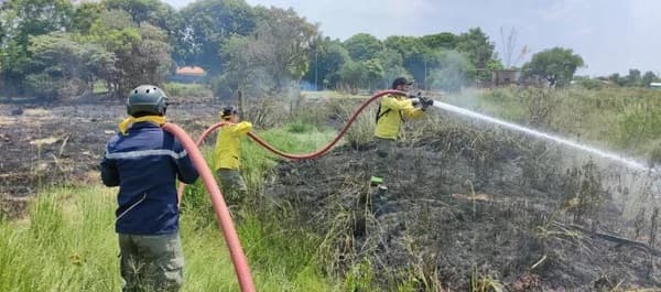 Ola de calor: Focos de incendio en todo el país