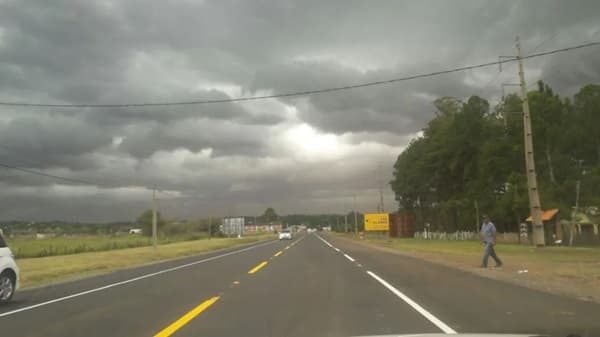 Meteorología emite aviso especial por tormentas y vientos de hasta 100 km/h