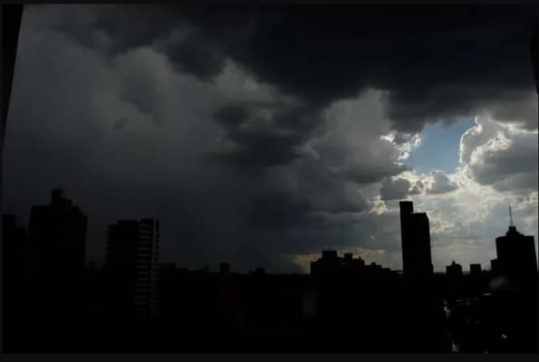 Tormentas eléctricas y lluvias afectarán parte del territorio paraguayo este miércoles