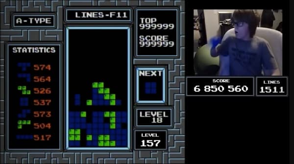 Joven de 13 años supera a Tetris, primera persona en lograrlo
