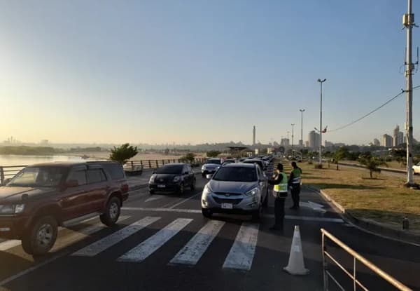 Carril izquierdo para acceso a Costanera estará bloqueado hasta el viernes