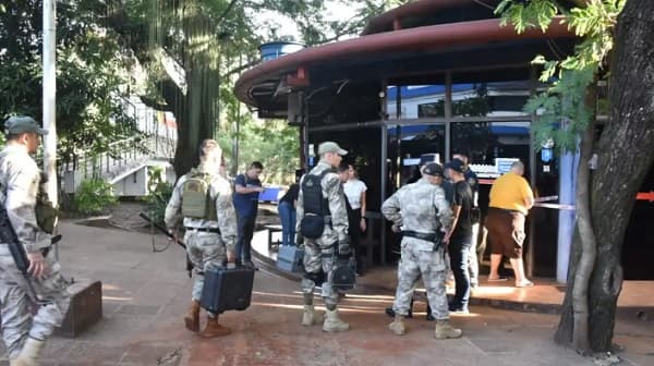 FOPE rastrea explosivos en túnel de robo a cambistas