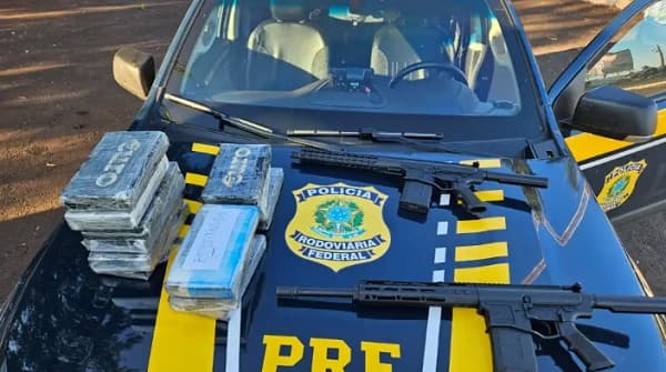 Policía brasileña intercepta cargamento con drogas y fusiles provenientes de Alto Paraná