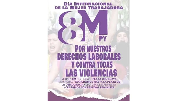 Convocan a marchar por los derechos de la mujer este #8M