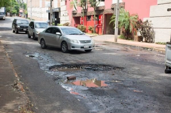 San Lorenzo: Municipio apuesta por la suerte para aliviar el calvario de los baches