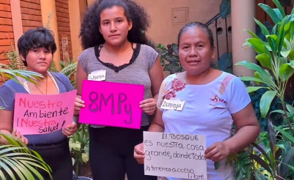 Mujeres indígenas reclaman acción contra daño ambiental